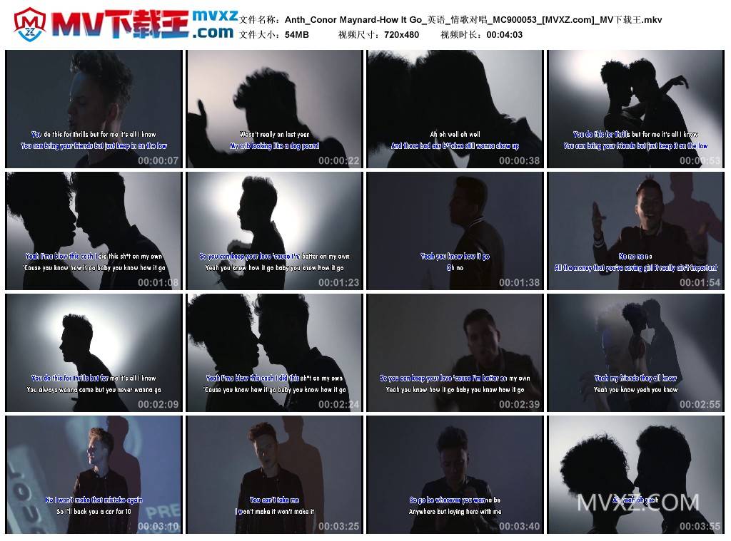 Anth_Conor Maynard-How It Go_英语_情歌对唱_MC900053